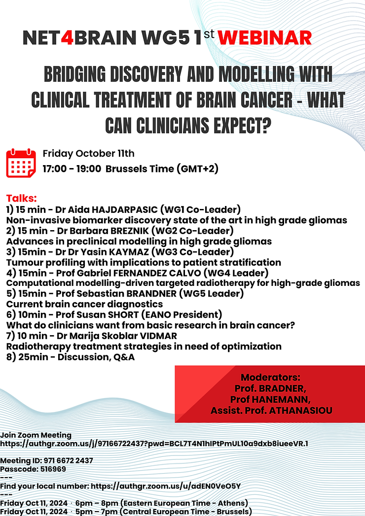 Net4Brain WG5 1st Webinar